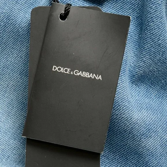 Dolce & Gabbana Men's Skinny Light Blue Distressed Jeans US 42 IT 58